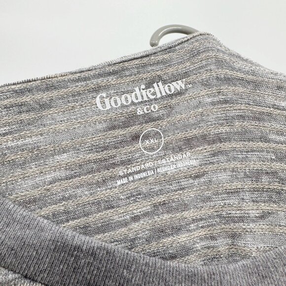 NEW Goodfellow & Co Short Sleeve T-Shirt - Textured Gray - Picture 9 of 9